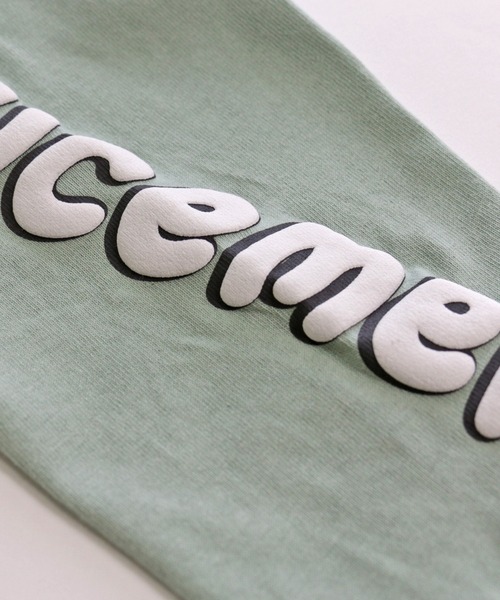 JAM & LINK（ジャムアンドリンク）の「コットン100％ ロゴプリントTシャツ（Tシャツ/カットソー・キッズ・チャコールグレー/カーキ/ホワイト系その他/ライトグリーン/ブラック/ベージュ/マスタード/ネイビー・100cm/110cm/130cm/150cm/140cm/120cm）」の12枚目の写真