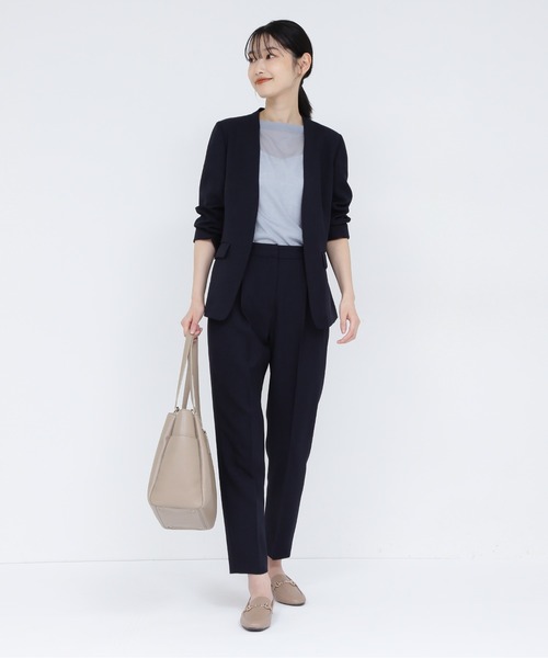 NATURAL BEAUTY BASIC（ナチュラルビューティーベーシック）の「ジプシーツイルSET UP パンツ（その他パンツ・レディース・ベージュ/ネイビー/ブラウン・SMALL/MEDIUM/X-SMALL）」の22枚目の写真