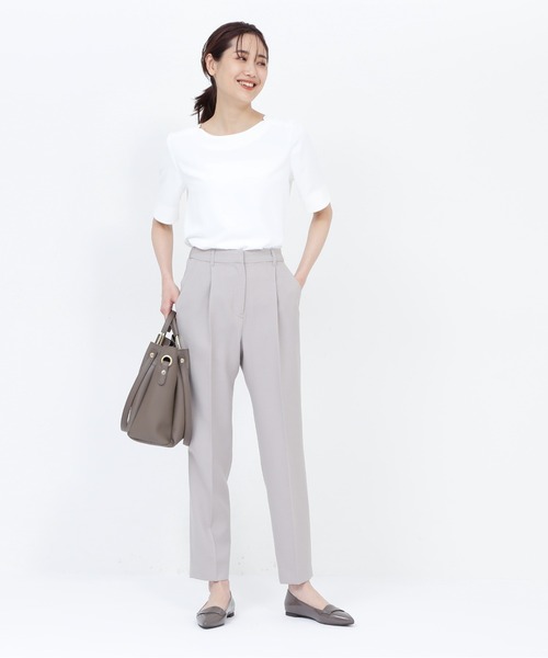 NATURAL BEAUTY BASIC（ナチュラルビューティーベーシック）の「ジプシーツイルSET UP パンツ（その他パンツ・レディース・ベージュ/ネイビー/ブラウン・SMALL/MEDIUM/X-SMALL）」の18枚目の写真