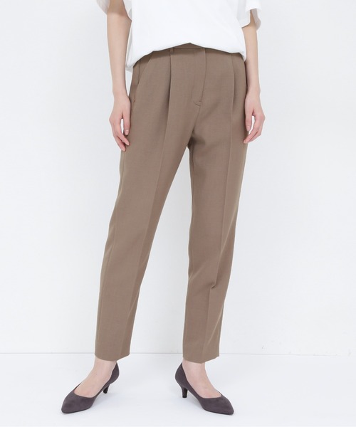 NATURAL BEAUTY BASIC（ナチュラルビューティーベーシック）の「ジプシーツイルSET UP パンツ（その他パンツ・レディース・ベージュ/ネイビー/ブラウン・SMALL/MEDIUM/X-SMALL）」の10枚目の写真