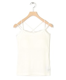 w closet | カップ付きレースVネックキャミソール(キャミソール)