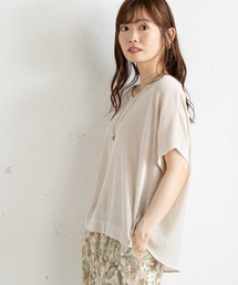 prose verse | 後ろシフォンドッキングニット(ニット/セーター)