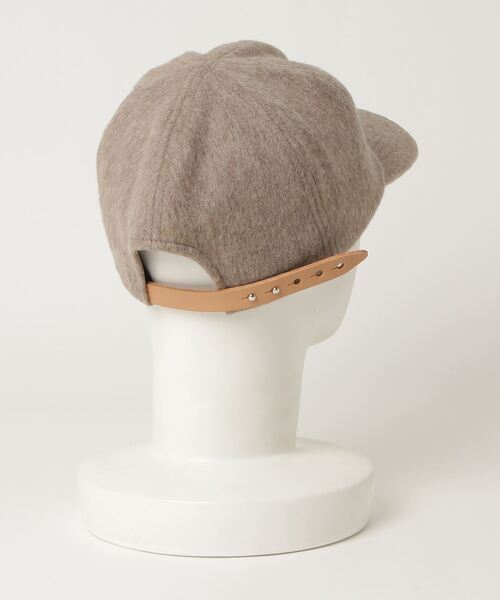 Nine Tailor(ナインテイラー)の「Nine Tailor Shaggy Solid Cap (N-812)(キャップ・メンズ・ブラック/ブラウン/モカ・FREE)」の7枚目の写真