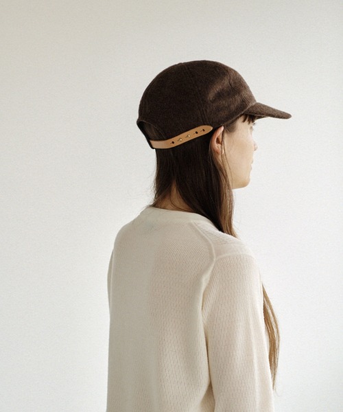 Nine Tailor(ナインテイラー)の「Nine Tailor Shaggy Solid Cap (N-812)(キャップ・メンズ・ブラック/ブラウン/モカ・FREE)」の10枚目の写真