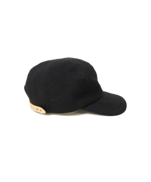 Nine Tailor(ナインテイラー)の「Nine Tailor Shaggy Solid Cap (N-812)(キャップ・メンズ・ブラック/ブラウン/モカ・FREE)」の12枚目の写真