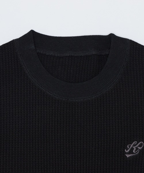 WHO'S WHO gallery（フーズフーギャラリー）の「【KOOKY'N/クーキー】ワッフルベスト（ベスト・メンズ・ブラック/ネイビー/杢グレー・FREE）」の15枚目の写真