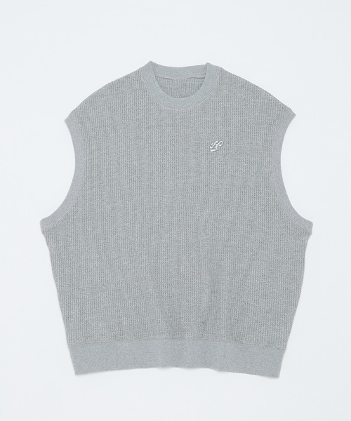 WHO'S WHO gallery（フーズフーギャラリー）の「【KOOKY'N/クーキー】ワッフルベスト（ベスト・メンズ・ブラック/ネイビー/杢グレー・FREE）」の16枚目の写真