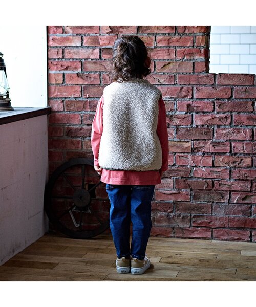 PEANUTS（ピーナッツ）の「PEANUTS アウトドアフォトTシャツ(スヌーピー)（Tシャツ/カットソー・キッズ・レッド/ミント/ライトグレー・110/80/90/100/120/130）」の16枚目の写真