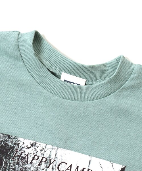 PEANUTS（ピーナッツ）の「PEANUTS アウトドアフォトTシャツ(スヌーピー)（Tシャツ/カットソー・キッズ・レッド/ミント/ライトグレー・110/80/90/100/120/130）」の7枚目の写真