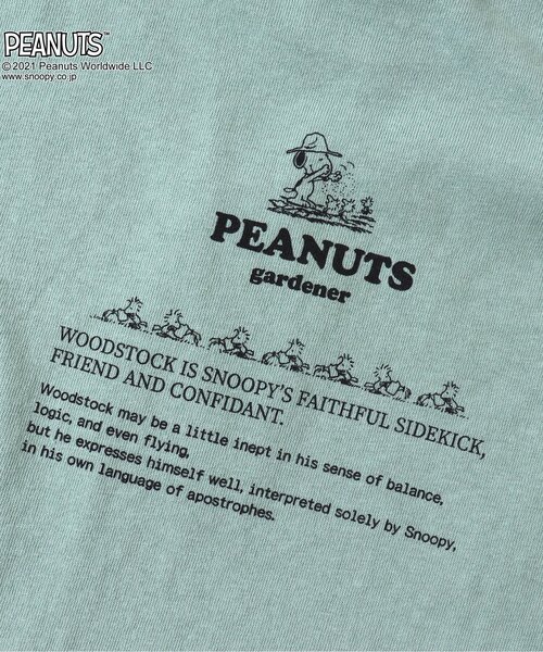 PEANUTS（ピーナッツ）の「PEANUTS アウトドアフォトTシャツ(スヌーピー)（Tシャツ/カットソー・キッズ・レッド/ミント/ライトグレー・110/80/90/100/120/130）」の19枚目の写真