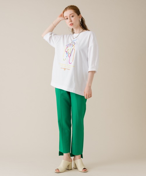 1％（イチ パーセント）の「1% LOVERSDOG Tシャツ（Tシャツ/カットソー・レディース・ブラック/ホワイト・FREE）」の16枚目の写真