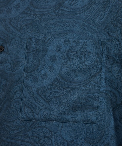 JUNRED(ジュンレッド)の「オーバーサイズペイズリーシャツ(シャツ/ブラウス・メンズ・ブラック/ネイビー/ブルー系その他4・M/L)」の19枚目の写真
