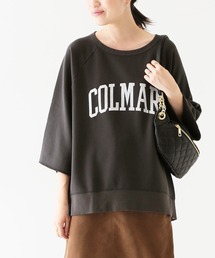 SLOBE IENA | カレッジロゴフレアスリーブ裏毛プルオーバー【手洗い可能】◆(スウェット)