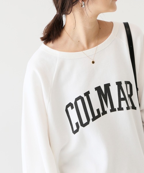 SLOBE IENA（スローブイエナ）の「カレッジロゴフレアスリーブ裏毛プルオーバー【手洗い可能】◆（スウェット・レディース・ホワイト/グレー/グレー系その他・FREE）」の20枚目の写真