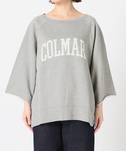 SLOBE IENA（スローブイエナ）の「カレッジロゴフレアスリーブ裏毛プルオーバー【手洗い可能】◆（スウェット・レディース・ホワイト/グレー/グレー系その他・FREE）」の21枚目の写真