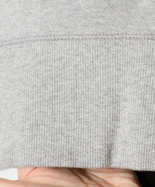 SLOBE IENA（スローブイエナ）の「カレッジロゴフレアスリーブ裏毛プルオーバー【手洗い可能】◆（スウェット・レディース・ホワイト/グレー/グレー系その他・FREE）」の8枚目の写真