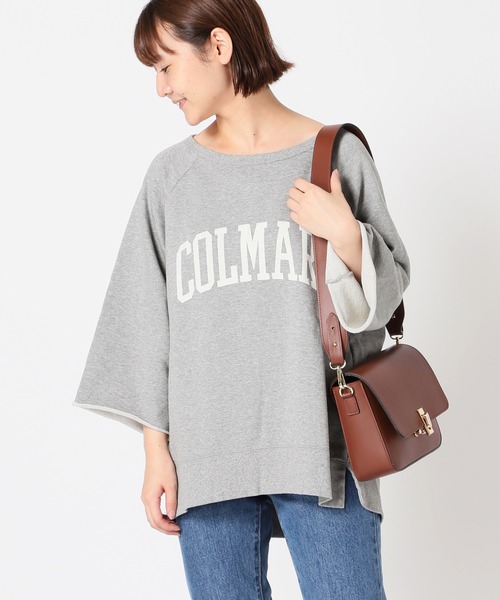 SLOBE IENA（スローブイエナ）の「カレッジロゴフレアスリーブ裏毛プルオーバー【手洗い可能】◆（スウェット・レディース・ホワイト/グレー/グレー系その他・FREE）」の19枚目の写真