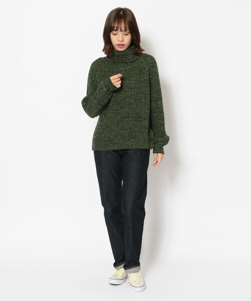 RAWLIFE（ロウライフ）の「@KNIT TURTLL（ニット/セーター・レディース・グリーン・SMALL）」の9枚目の写真