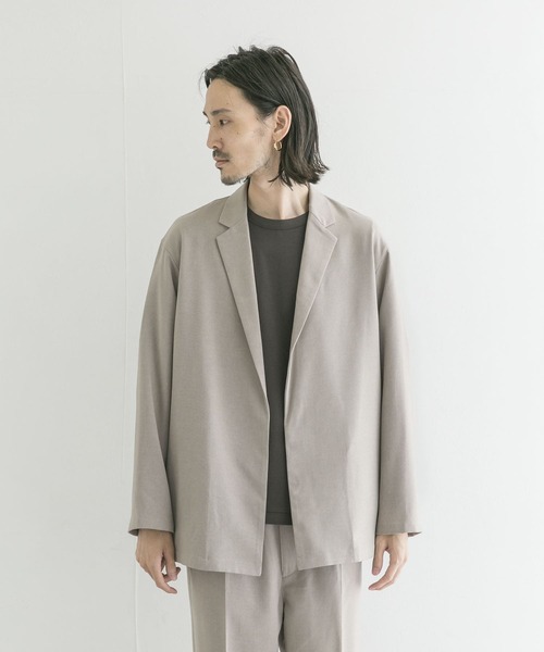 URBAN RESEARCH（アーバンリサーチ）の「トロワッシャージャコット（その他アウター・メンズ・ベージュ系その他/チャコールグレー・MEDIUM/LARGE）」の13枚目の写真