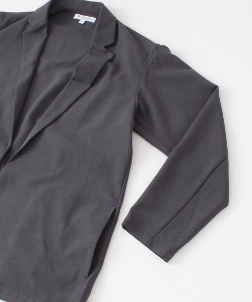 URBAN RESEARCH（アーバンリサーチ）の「トロワッシャージャコット（その他アウター・メンズ・ベージュ系その他/チャコールグレー・MEDIUM/LARGE）」の3枚目の写真