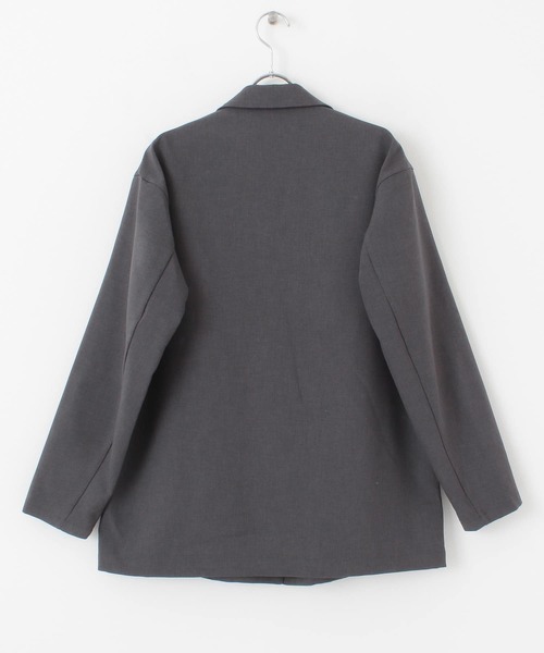 URBAN RESEARCH（アーバンリサーチ）の「トロワッシャージャコット（その他アウター・メンズ・ベージュ系その他/チャコールグレー・MEDIUM/LARGE）」の5枚目の写真