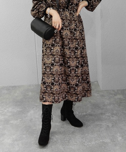 minia（ミニア）の「ミニドラムショルダーバッグ＜ライン太ストラップとPUストラップ付き2WAY＞　◆（ショルダーバッグ・レディース・ブラウン/アイボリー/ブラック・FREE）」の14枚目の写真