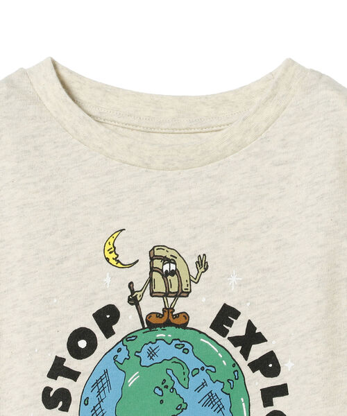 こども ビームス(コドモビームス)の「THE NORTH FACE / キッズ ショートスリーブ グラフィック Tシャツ 21(100~150cm)(Tシャツ/カットソー・キッズ・ナチュラル・130/140/150/110/120/100)」の3枚目の写真