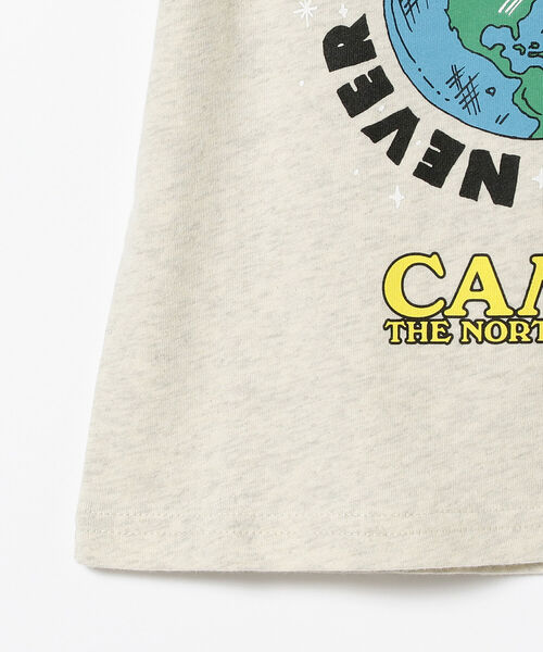 こども ビームス(コドモビームス)の「THE NORTH FACE / キッズ ショートスリーブ グラフィック Tシャツ 21(100~150cm)(Tシャツ/カットソー・キッズ・ナチュラル・130/140/150/110/120/100)」の5枚目の写真