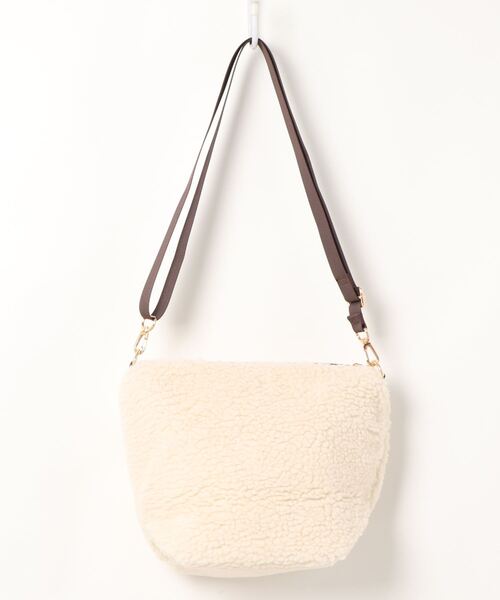 Lee(リー)の「【Lee】ショルダーバッグ(ショルダーバッグ・レディース・ベージュ/ブラウン/キナリ・ONE SIZE)」の4枚目の写真