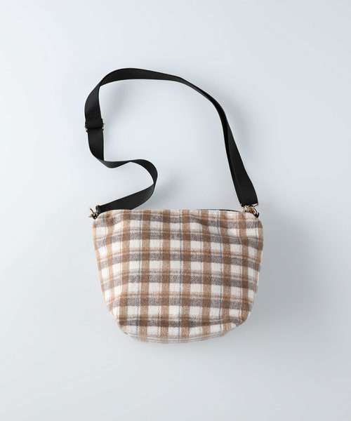 Lee(リー)の「【Lee】ショルダーバッグ(ショルダーバッグ・レディース・ベージュ/ブラウン/キナリ・ONE SIZE)」の9枚目の写真