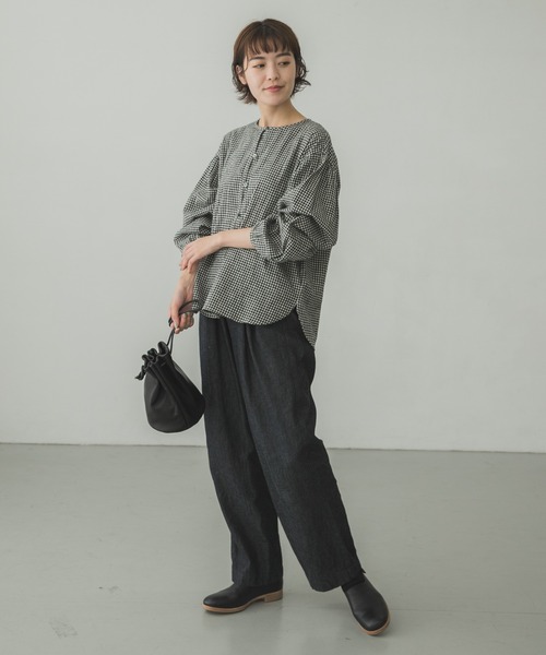 かぐれ(カグレ)の「パイピングギャザーブラウス(シャツ/ブラウス・レディース・その他1/その他2・FREE)」の8枚目の写真