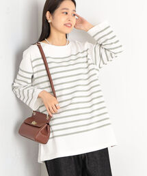 fredy repit（フレディレピ）の「パネルボーダー 天竺プルオーバーカットソー（Tシャツ/カットソー）」