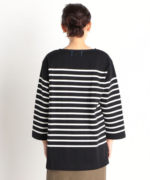 fredy repit（フレディレピ）の「パネルボーダー 天竺プルオーバーカットソー（Tシャツ/カットソー・レディース・ホワイト系その他4/ベージュ系その他3/ブラック系その他3・38）」の17枚目の写真