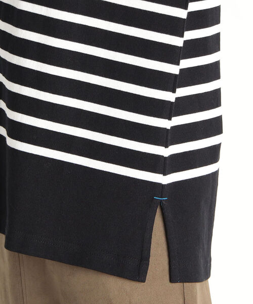 fredy repit（フレディレピ）の「パネルボーダー 天竺プルオーバーカットソー（Tシャツ/カットソー・レディース・ホワイト系その他4/ベージュ系その他3/ブラック系その他3・38）」の21枚目の写真