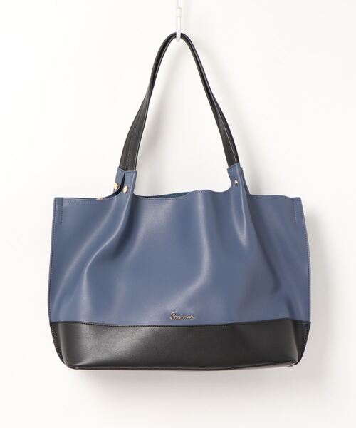 SAC(サック)の「A4仕切りポケットトートトートバッグ SAC unit(トートバッグ・レディース・ベージュ/ダークベージュ/ネイビー・FREE)」の9枚目の写真