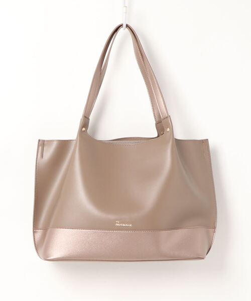 SAC(サック)の「A4仕切りポケットトートトートバッグ SAC unit(トートバッグ・レディース・ベージュ/ダークベージュ/ネイビー・FREE)」の10枚目の写真