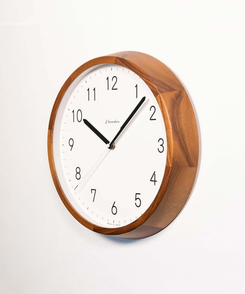 HIGHTIDE（ハイタイド）の「CHAMBRE BRUNCH CLOCK WALNUT MILK シャンブル ブランチ クロック ウォルナット ミルク 電波掛け時計（掛け時計・レディース・その他・FREE）」の3枚目の写真