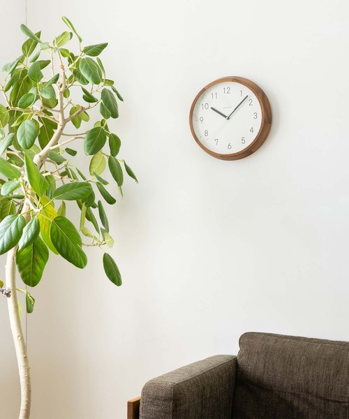 HIGHTIDE（ハイタイド）の「CHAMBRE BRUNCH CLOCK WALNUT MILK シャンブル ブランチ クロック ウォルナット ミルク 電波掛け時計（掛け時計・レディース・その他・FREE）」の11枚目の写真