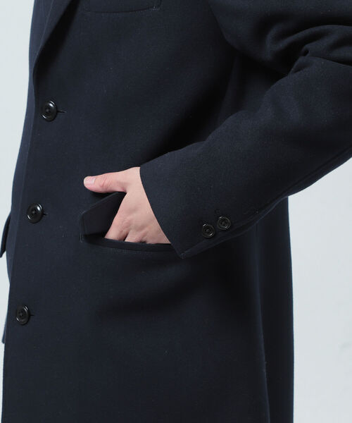 BEAMS（ビームス）の「BEAMS / フリース チェスター コート（チェスターコート・メンズ・ネイビー/キャメル・SMALL/MEDIUM/LARGE/X-LARGE）」の21枚目の写真