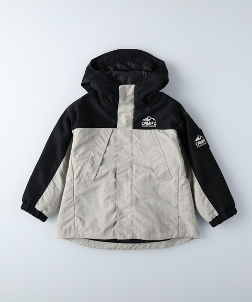 CAMP7(キャンプセブン)の「【CAMP7】マウンテンパーカー(マウンテンパーカー・キッズ・グレー/ブラック・105/120/130/140/155)」の17枚目の写真