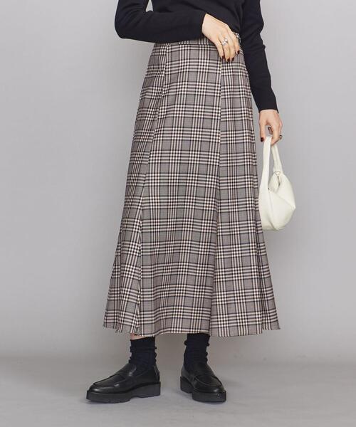 BRISEMY(ブライズミー)の「【別注】<BRISEMY>チェック ロングフレア スカート -ウォッシャブル-◆(スカート・レディース・その他1/その他2・FREE)」の2枚目の写真