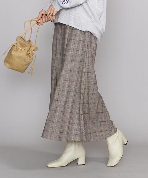 BRISEMY(ブライズミー)の「【別注】<BRISEMY>チェック ロングフレア スカート -ウォッシャブル-◆(スカート・レディース・その他1/その他2・FREE)」の1枚目の写真