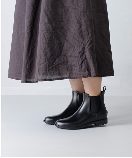 Parade（パレード）の「【雨晴兼用】サイドゴアレインブーツ　96002【Parade】（レインシューズ・レディース・ブラック/ダークブラウン・LL/M/LL3/S/L）」の5枚目の写真