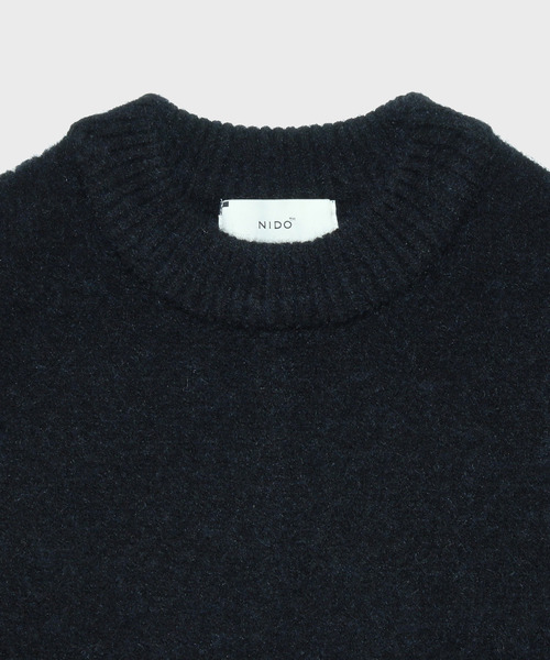 NIDO（ニド）の「ハンドステッチニットプロオーバー（ニット/セーター・メンズ・ベージュ/ブルー/ブラック・M/L）」の15枚目の写真