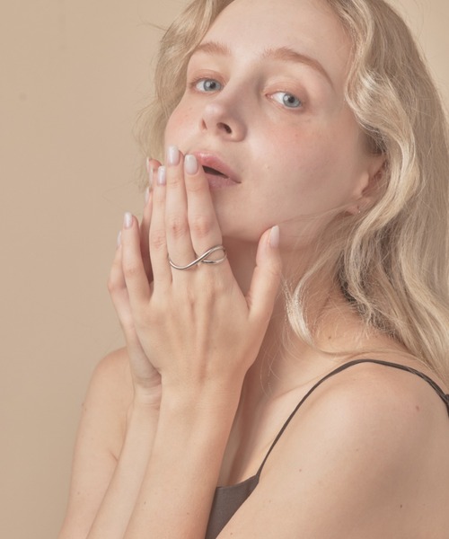 sowang（ソワン）の「2WAYダブルフィンガーリング/double finger ring（リング・レディース・シルバー/ゴールド・FREE）」の21枚目の写真