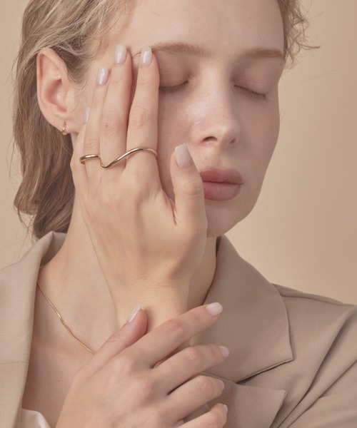 sowang（ソワン）の「2WAYダブルフィンガーリング/double finger ring（リング・レディース・シルバー/ゴールド・FREE）」の17枚目の写真