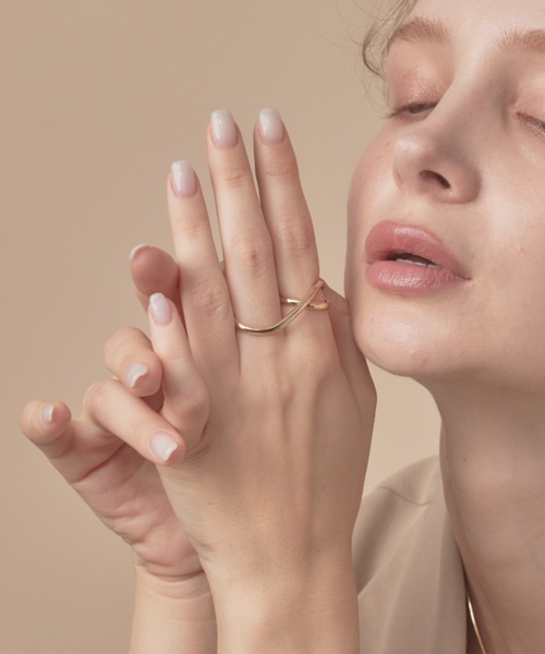 sowang（ソワン）の「2WAYダブルフィンガーリング/double finger ring（リング・レディース・シルバー/ゴールド・FREE）」の11枚目の写真