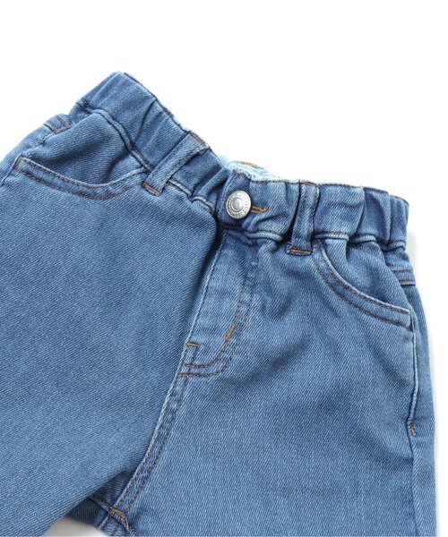 apres les cours(アプレレクール)の「裏微起毛デニム/7days Style pants 10分丈(その他パンツ・キッズ・ネイビー/ブルー・130/90/120/140/100/80/110)」の13枚目の写真