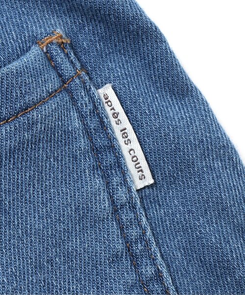 apres les cours(アプレレクール)の「裏微起毛デニム/7days Style pants 10分丈(その他パンツ・キッズ・ネイビー/ブルー・130/90/120/140/100/80/110)」の15枚目の写真