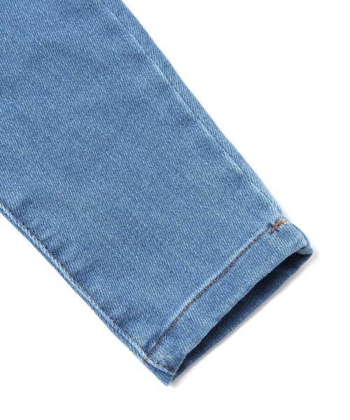 apres les cours(アプレレクール)の「裏微起毛デニム/7days Style pants 10分丈(その他パンツ・キッズ・ネイビー/ブルー・130/90/120/140/100/80/110)」の17枚目の写真